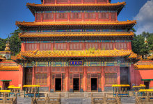 Traditioneller chinesischer Tempel