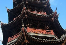 Der Long Hua Tempel in Shanghai